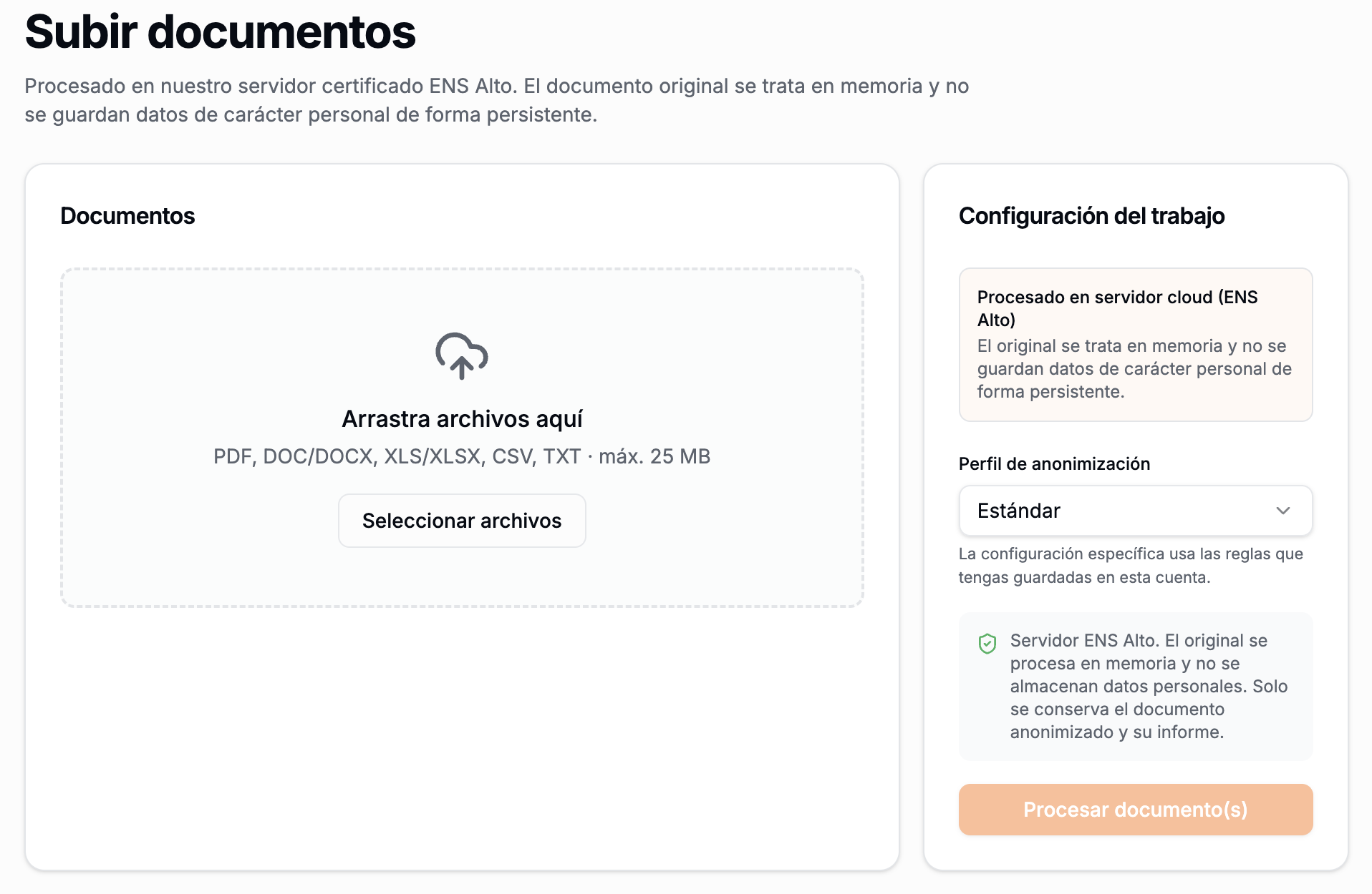 Anonimización