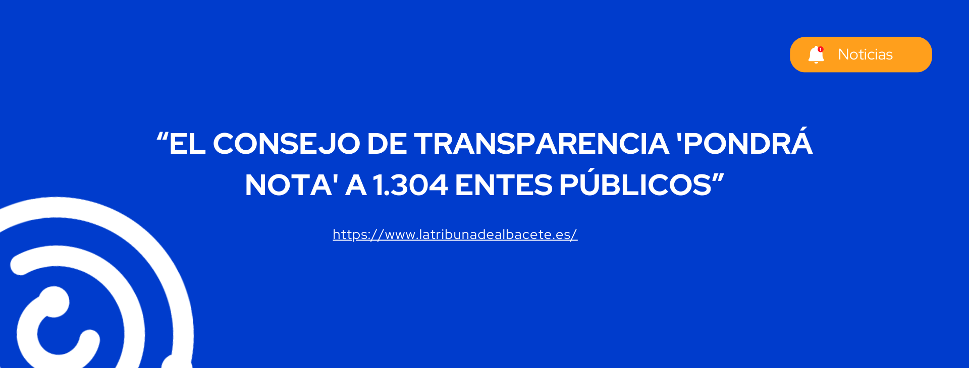 Imagen de portada del artículo sobre la evaluación del Consejo de Transparencia a 1.304 entes públicos, destacando la importancia de la transparencia institucional en España.